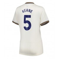 Camiseta Everton Michael Keane #5 Tercera Equipación Replica 2024-25 para mujer mangas cortas